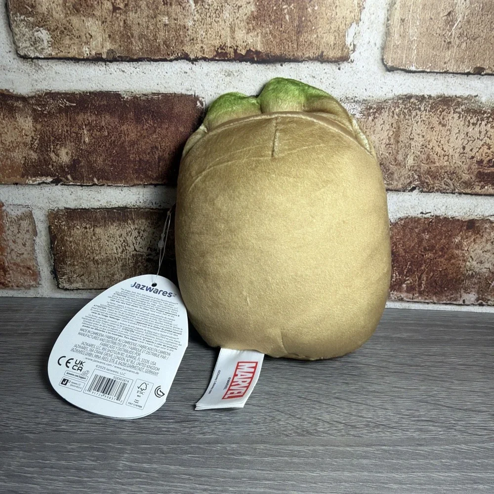 New Squishmallows Marvel Guardians Galaxy Groot Plush w/ Tag